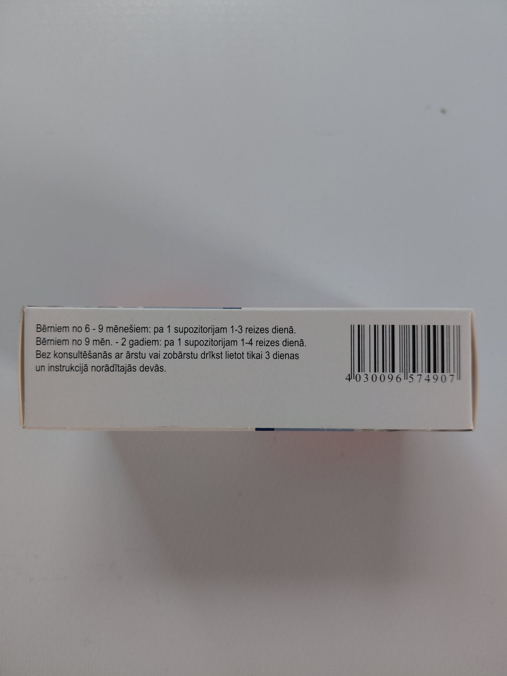 Paracetamol-ratiopharm 125mg Suppositories - 10 Suppositories