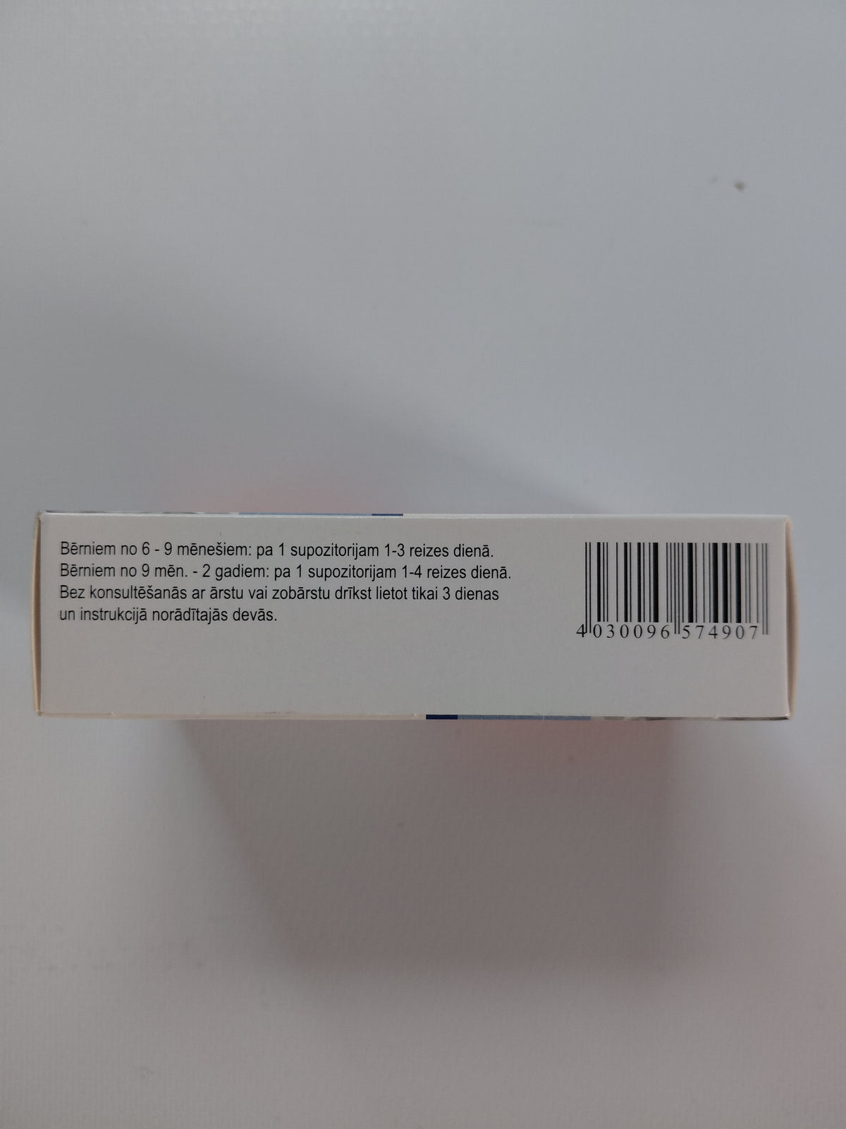 Paracetamol-ratiopharm 125mg Suppositories - 10 Suppositories
