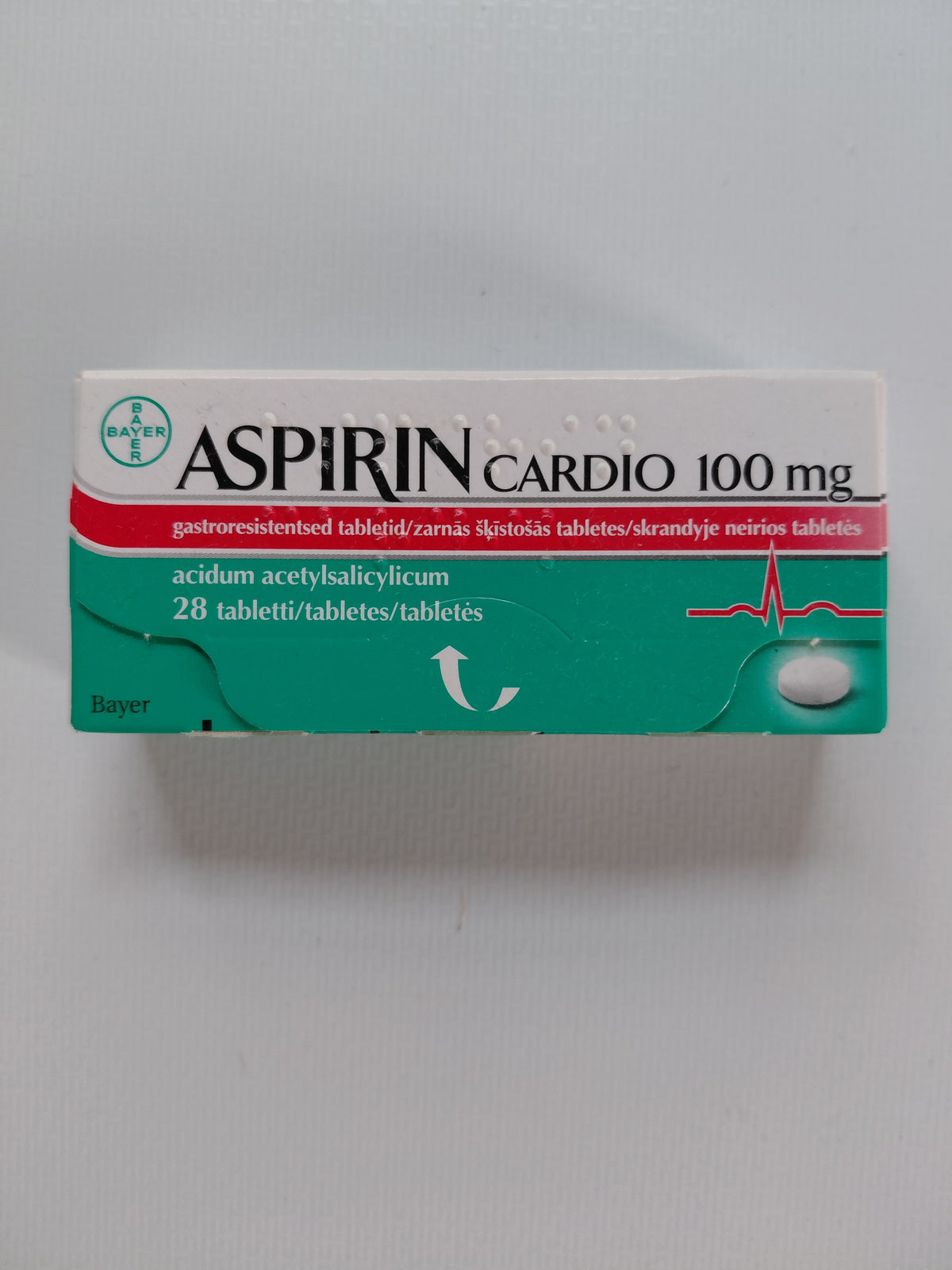 Aspirin Cardio 100mg Gastro-Resistant Tablets - 28 Tablets