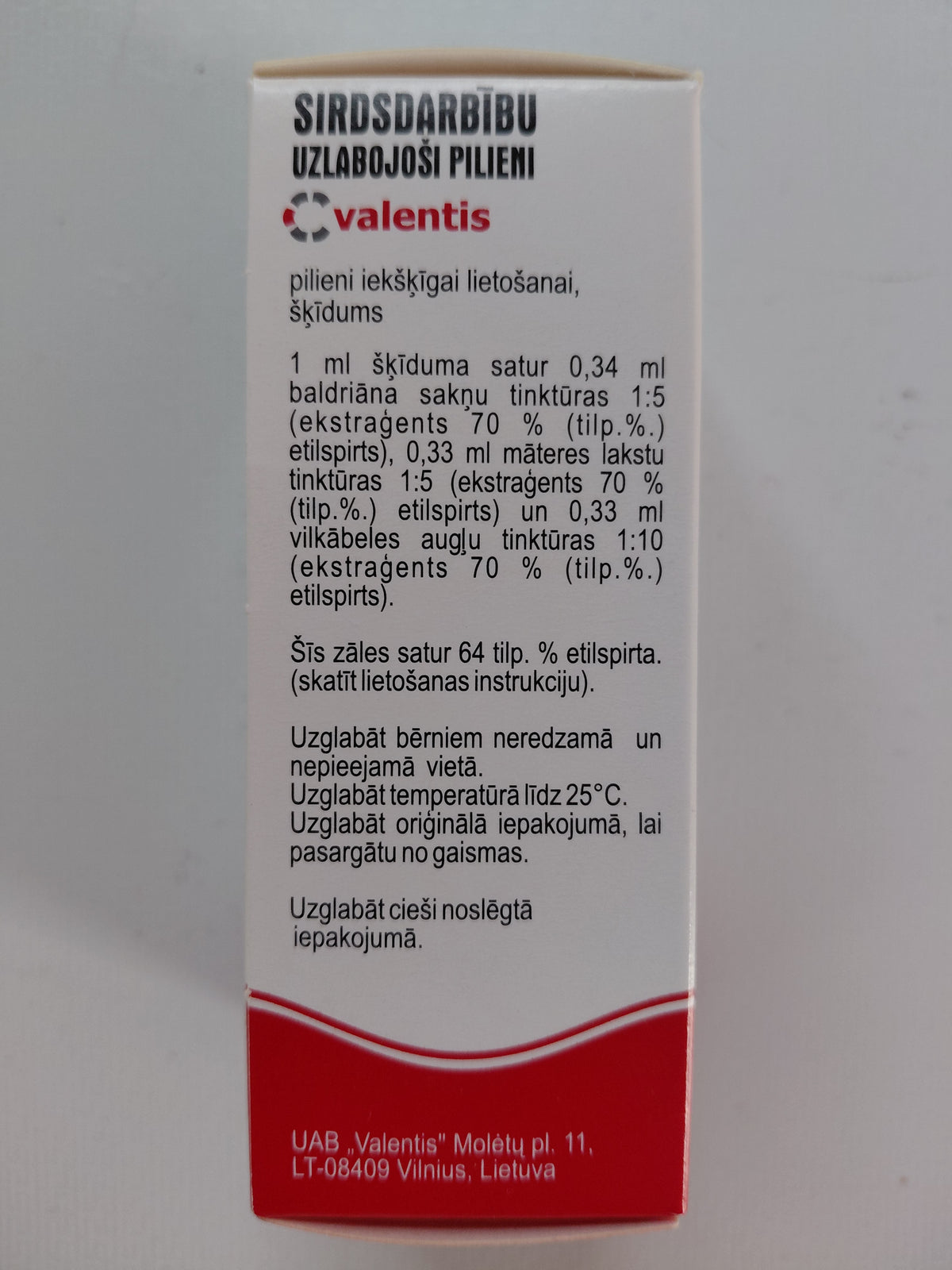 Valentis Herbal Heart Support Drops - 30ml