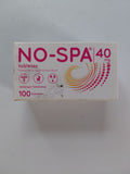 No-Spa 40mg Tablets - 100 Tablets