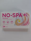 No-Spa 40mg Tablets - 24 Tablets