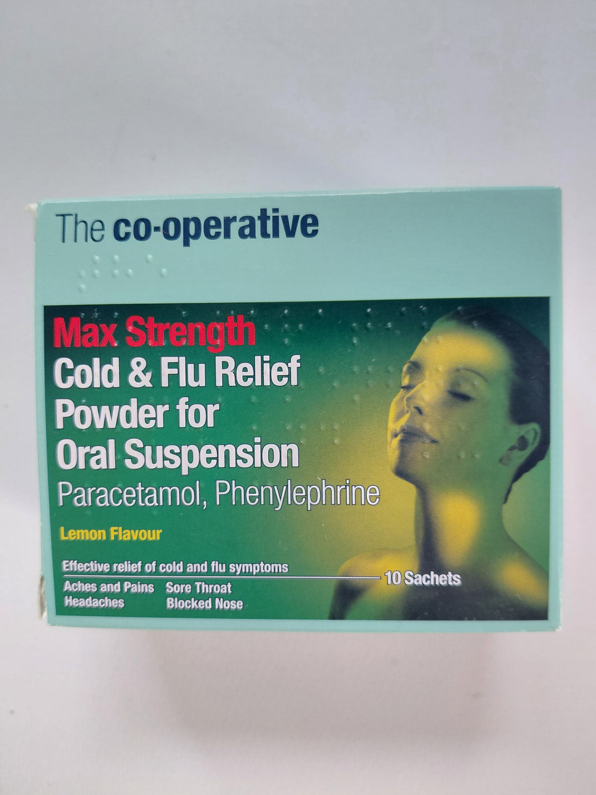 The Co-operative Max Strength Cold & Flu Relief Powder - 10 Sachets