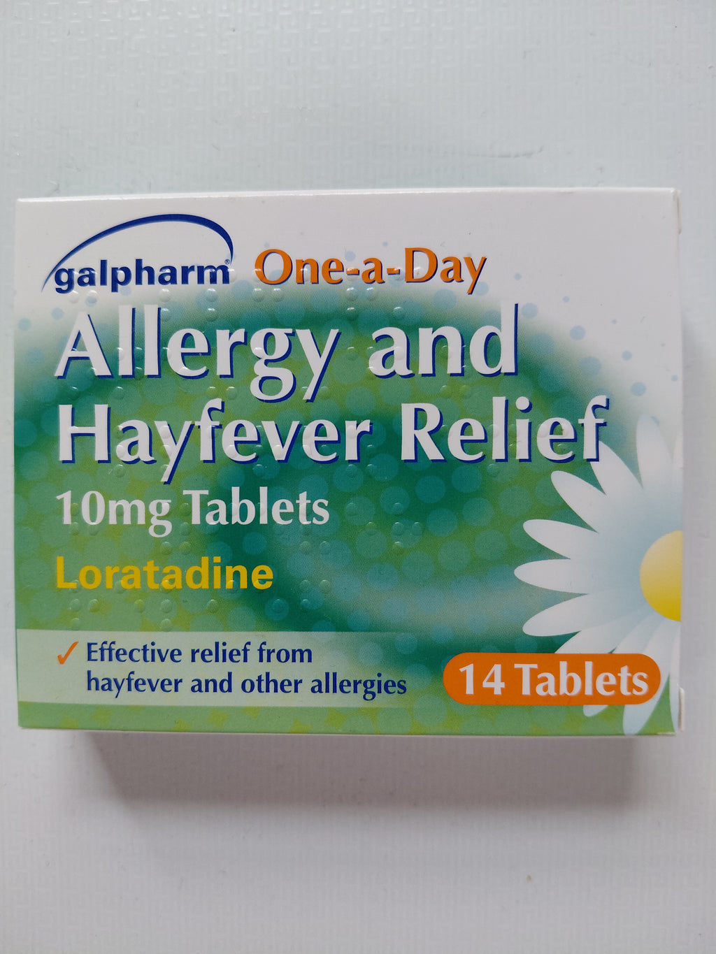 Galpharm One-a-Day Allergy and Hayfever Relief – Loratadine 10 mg, 14 Tablets