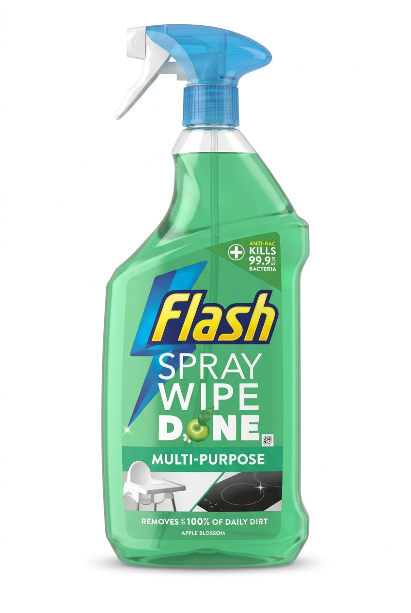 Flash Spray Wipe Done Multi-Purpose Cleaner 800ml