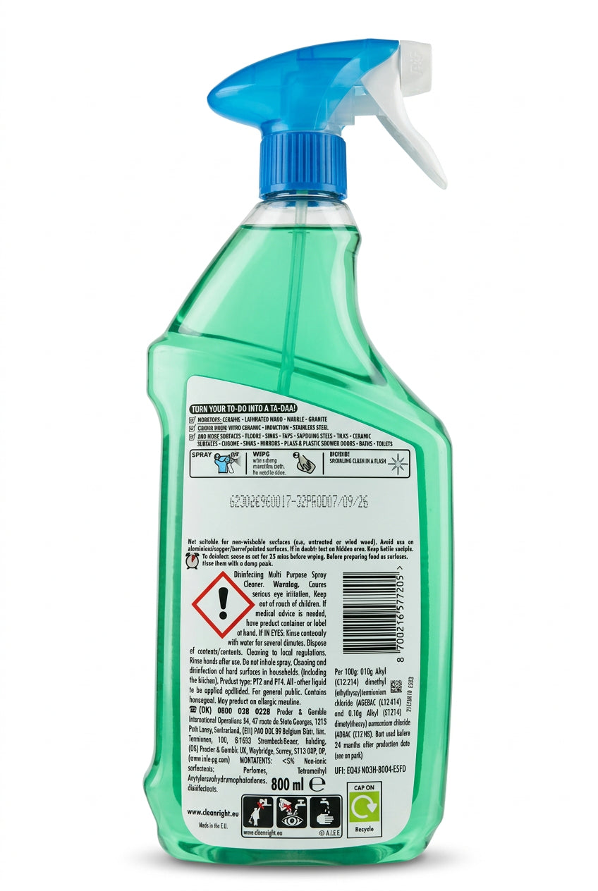 Flash Spray Wipe Done Multi-Purpose Cleaner 800ml