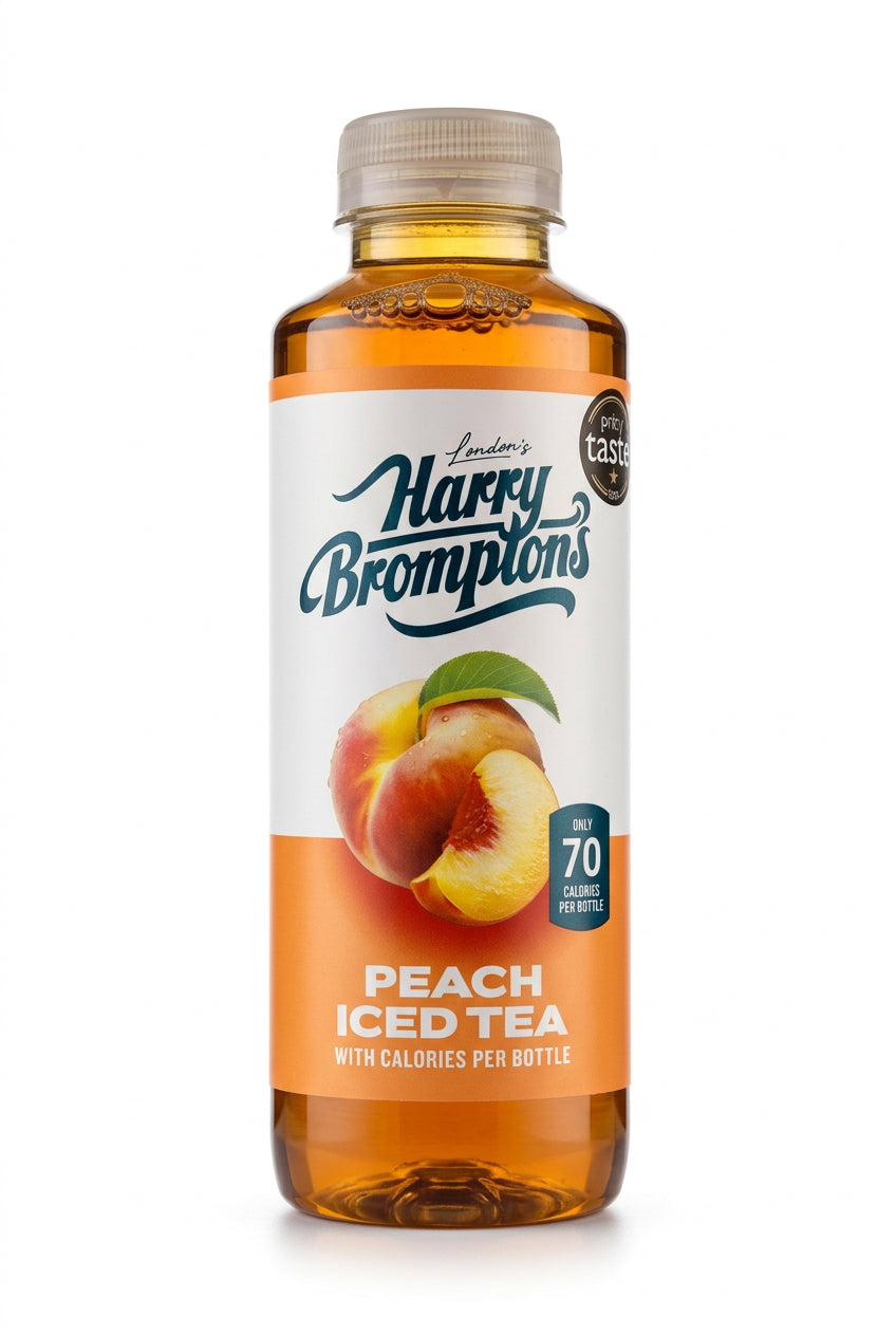 Harry Brompton's Peach Iced Tea 500ml