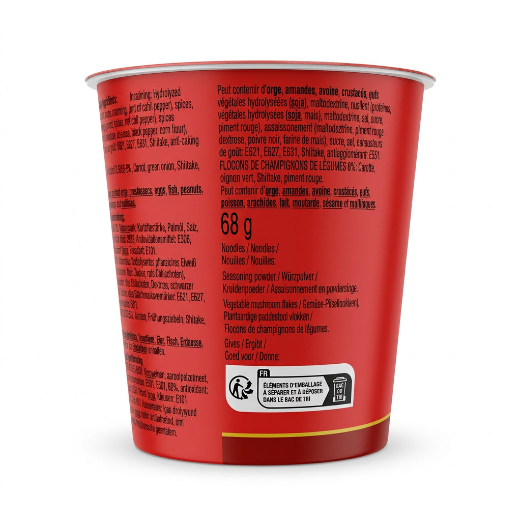 Nongshim Shin Ramyun Spicy Noodle Cup 68g – aespa Edition