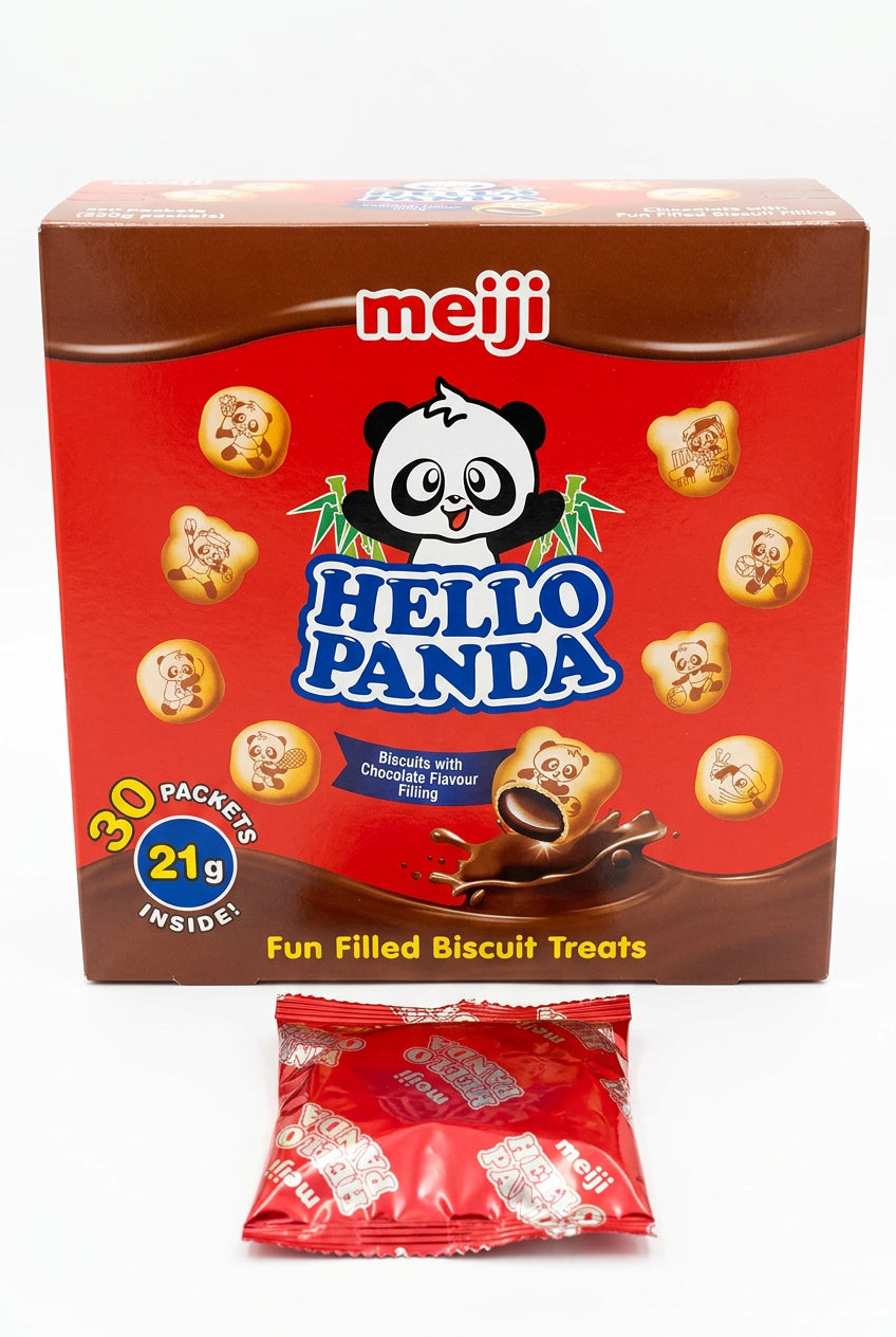 Meiji Hello Panda Chocolate Biscuits 30 x 21g