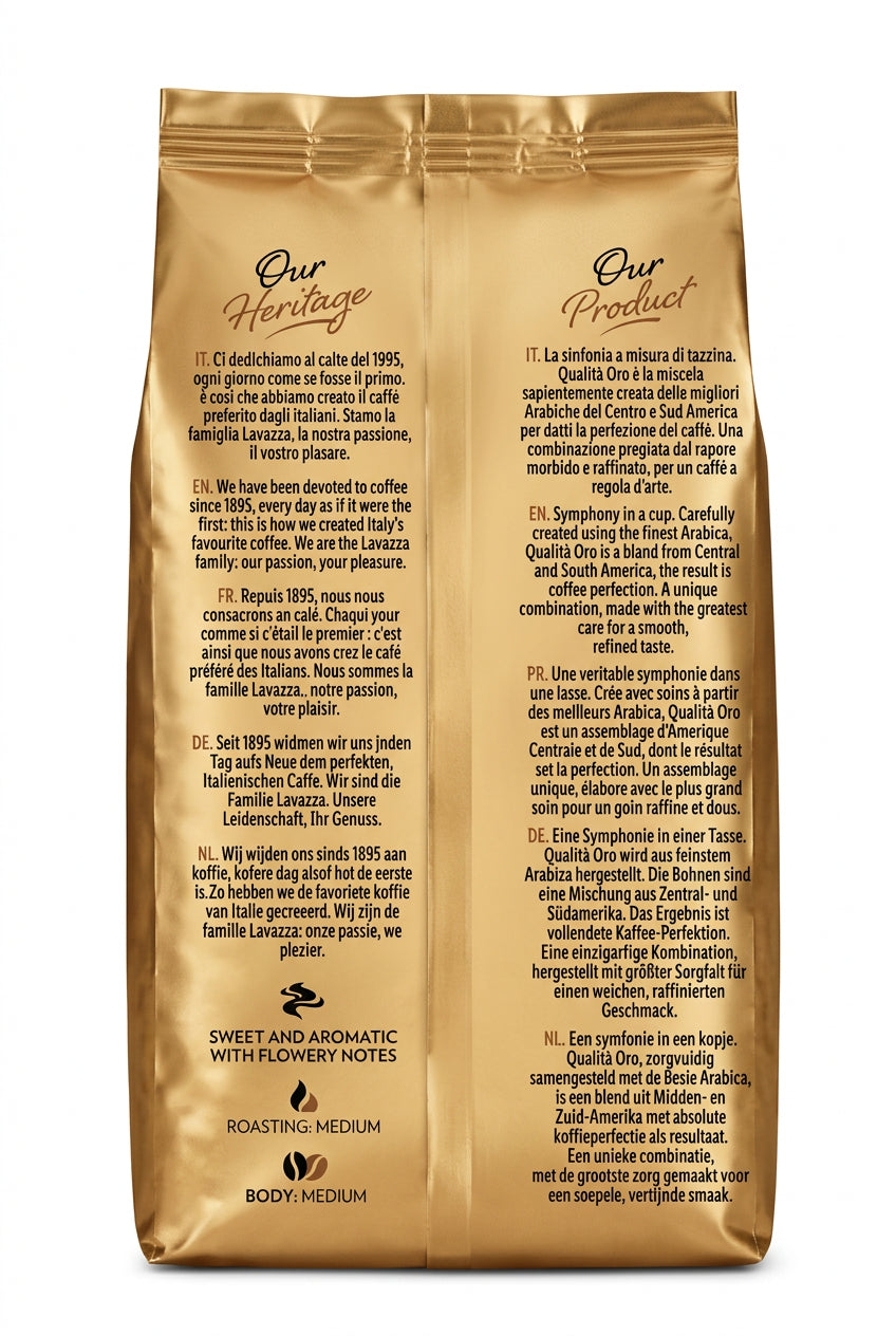 Lavazza Qualità Oro Ground Coffee 250g