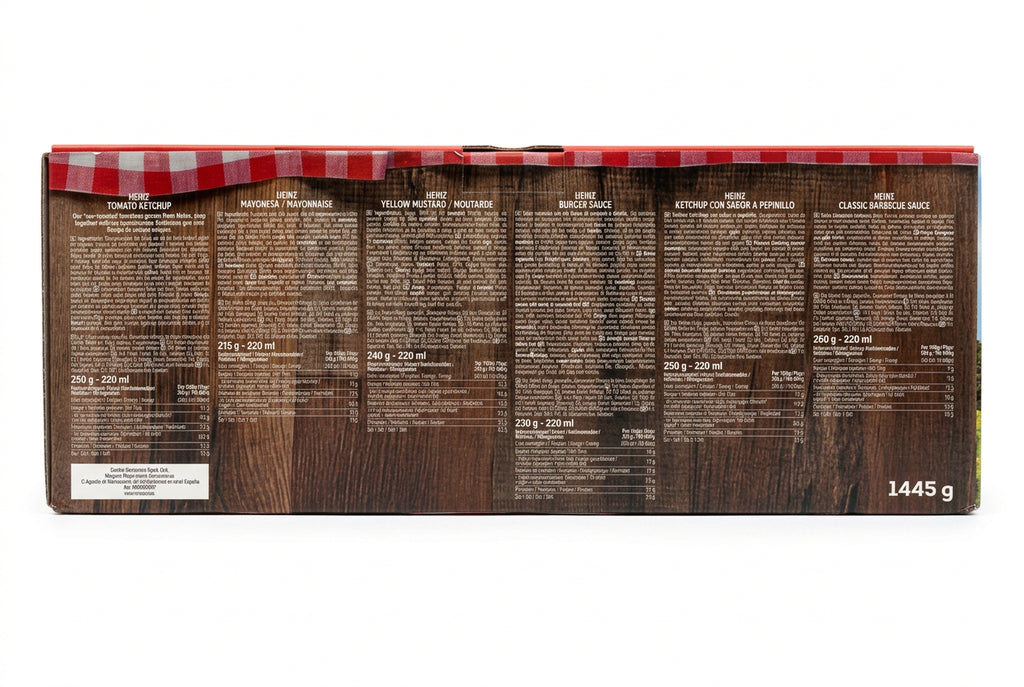 Heinz Picnic Sauce Selection 6 x 220ml