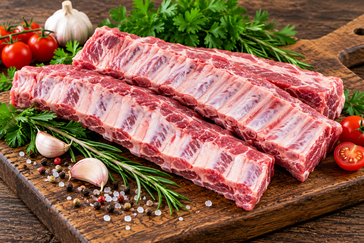 Pork Ribs – Raw (500g / 1kg)
